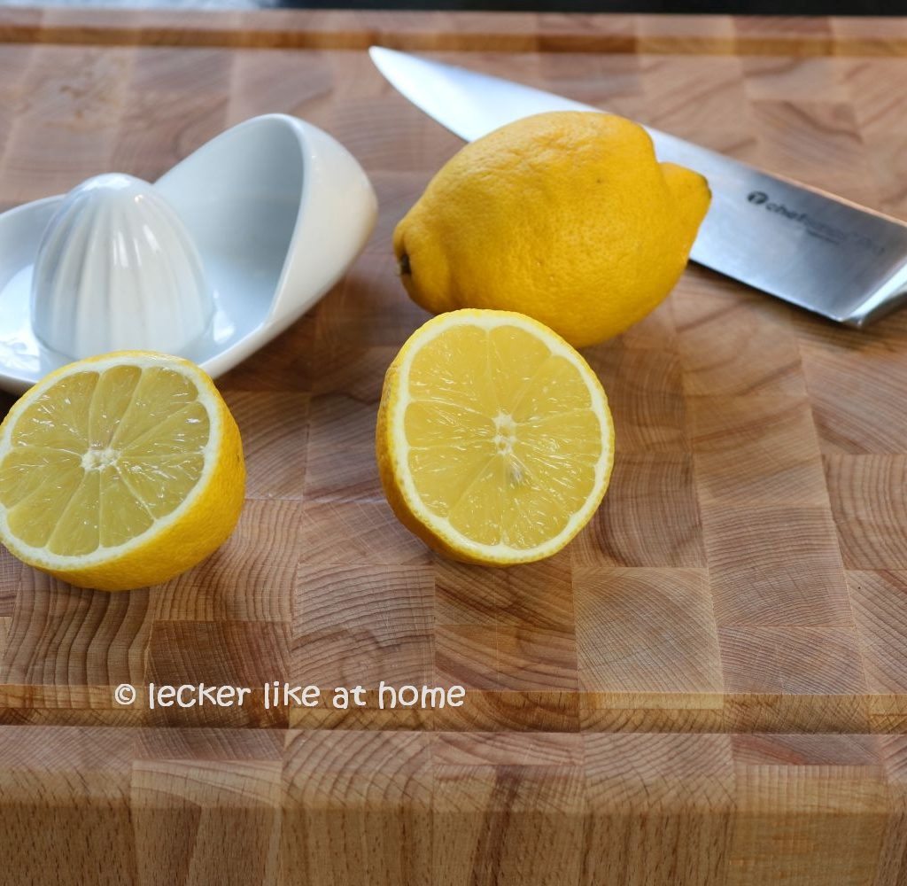 Zitrone entsaften