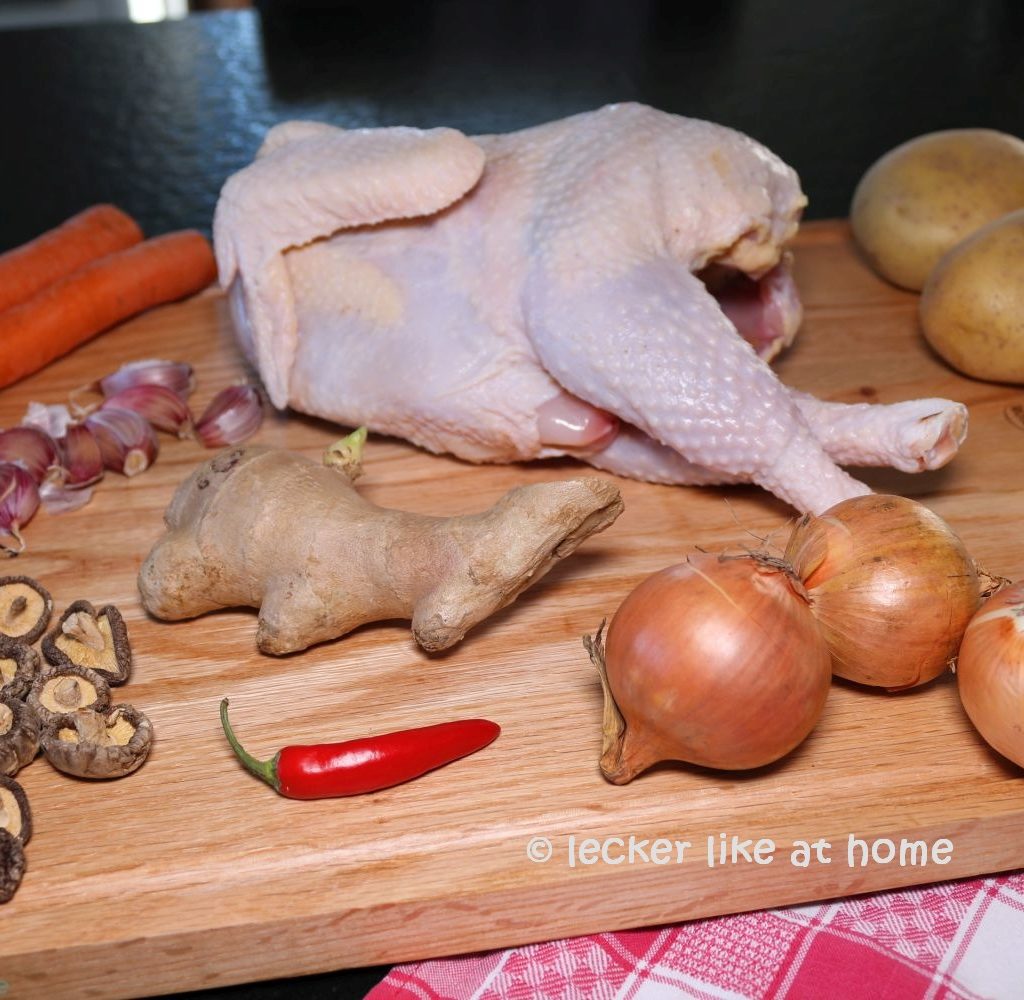 Hühnersuppe - Zutaten